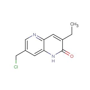 7-(Chloromethyl)-3-ethyl-1,5-naphthyridin-2(1H)-one
