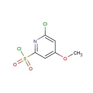 6-chloro-4-methoxypyridine-2-sulfonyl chloride