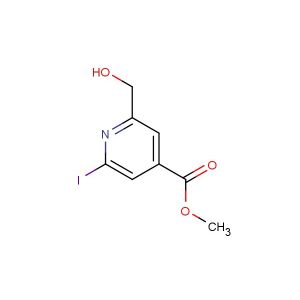 methyl 2-(hydroxymethyl)-6-iodoisonicotinate