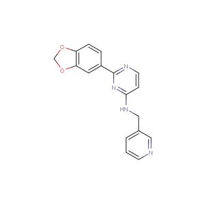 2-(benzo[d][1,3]dioxol-5-yl)-N-(pyridin-3-ylmethyl)pyrimidin-4-amine