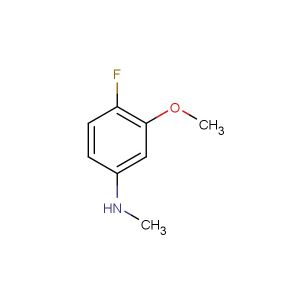 4-fluoro-3-methoxy-N-methylaniline