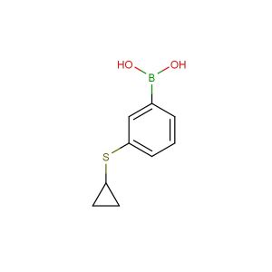 3-(cyclopropylthio)phenylboronic acid