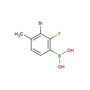 3-bromo-2-fluoro-4-methylphenylboronic acid