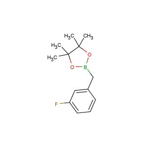 2-(3-fluorobenzyl)-4,4,5,5-tetramethyl-1,3,2-dioxaborolane