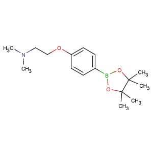 N,N-dimethyl-2-(4-(4,4,5,5-tetramethyl-1,3,2-dioxaborolan-2-yl)phenoxy)ethanamine
