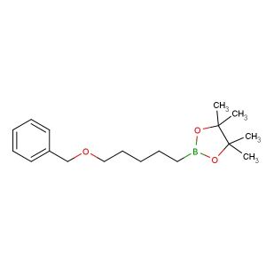 2-(5-(Benzyloxy)pentyl)-4,4,5,5-tetramethyl-1,3,2-dioxaborolane