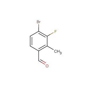 4-bromo-3-fluoro-2-methylbenzaldehyde