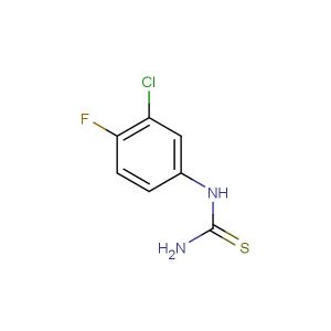 (3-chloro-4-fluorophenyl)thiourea