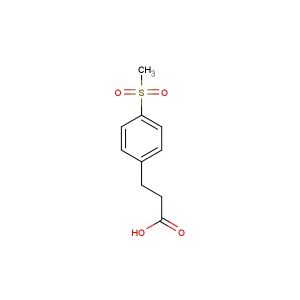 3-(4-(methylsulfonyl)phenyl)propanoic acid