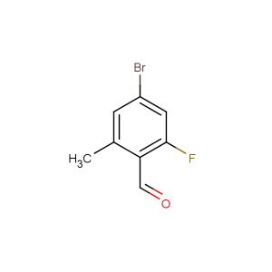 4-bromo-2-fluoro-6-methylbenzaldehyde