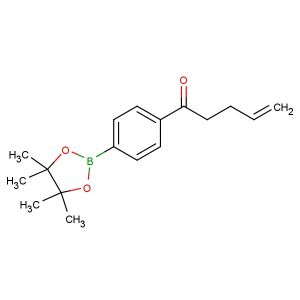 1-[4-(tetramethyl-1,3,2-dioxaborolan-2-yl)phenyl]pent-4-en-1-one