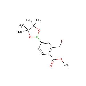 methyl 2-(bromomethyl)-4-(tetramethyl-1,3,2-dioxaborolan-2-yl)benzoate