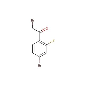 2-bromo-1-(4-bromo-2-fluorophenyl)ethanone