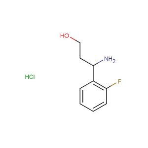 3-amino-3-(2-fluorophenyl)propan-1-ol hydrochloride