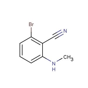 2-bromo-6-(methylamino)benzonitrile