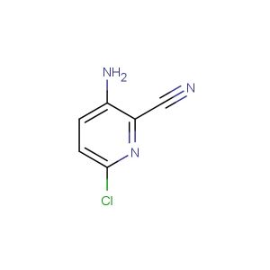 3-amino-6-chloropyridine-2-carbonitrile