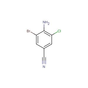 4-amino-5-bromo-3-chlorobenzene-1-carbonitrile