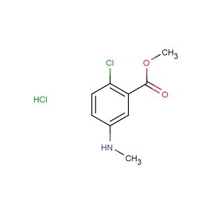 methyl 2-chloro-5-(methylamino)benzoate hydrochloride