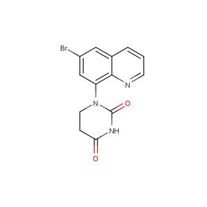 1-(6-bromoquinolin-8-yl)-1,3-diazinane-2,4-dione