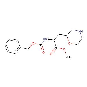 methyl (S)-2-(((benzyloxy)carbonyl)amino)-3-((S)-morpholin-2-yl)propanoate