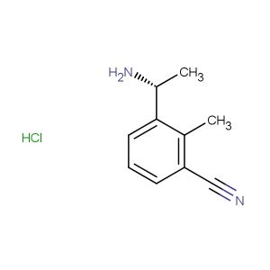 (R)-3-(1-aminoethyl)-2-methylbenzonitrile hydrochloride