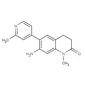 7-amino-1-methyl-6-(2-methylpyridin-4-yl)-3,4-dihydroquinolin-2(1H)-one