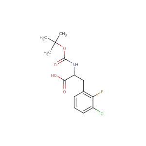 2-((tert-butoxycarbonyl)amino)-3-(3-chloro-2-fluorophenyl)propanoic acid