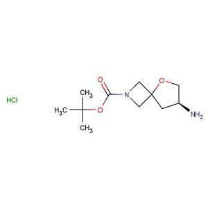 tert-butyl (S)-7-amino-5-oxa-2-azaspiro[3.4]octane-2-carboxylate hydrochloride