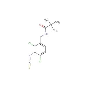 N-(2,4-dichloro-3-isothiocyanatobenzyl)pivalamide