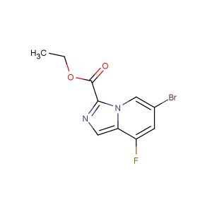 ethyl 6?bromo?8?fluoroimidazo[1,5?a]pyridine?3?carboxylate