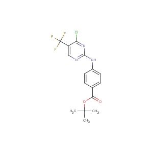 tert?butyl 4?((4?chloro?5?(trifluoromethyl)pyrimidin?2?yl)amino)benzoate