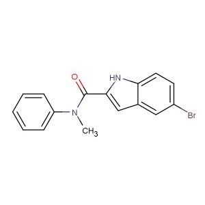 5-bromo-N-methyl-N-phenyl-1H-indole-2-carboxamide