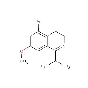 5-bromo-1-isopropyl-7-methoxy-3,4-dihydroisoquinoline
