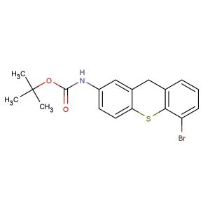tert-butyl (5-bromo-9H-thioxanthen-2-yl)carbamate