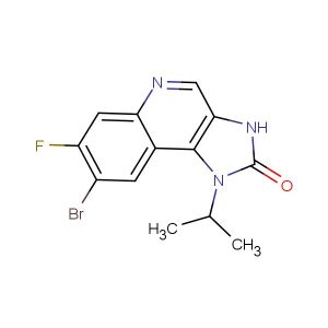 8-bromo-7-fluoro-1-isopropyl-1,3-dihydro-2H-imidazo[4,5-c]quinolin-2-one