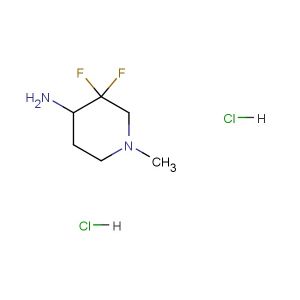 3,3-Difluoro-1-methylpiperidin-4-amine dihydrochloride
