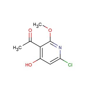 1-(6-chloro-4-hydroxy-2-methoxypyridin-3-yl)ethan-1-one