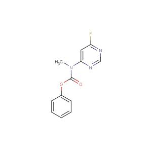 phenyl (6-fluoropyrimidin-4-yl)(methyl)carbamate
