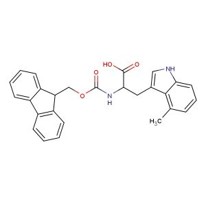 2-((((9H-fluoren-9-yl)methoxy)carbonyl)amino)-3-(4-methyl-1H-indol-3-yl)propanoic acid