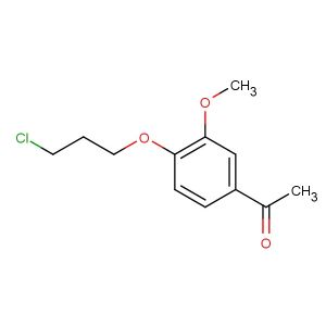 1-(4-(3-chloropropoxy)-3-methoxyphenyl)ethan-1-one