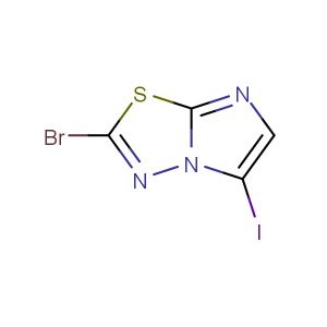 2-bromo-5-iodoimidazo[2,1-b][1,3,4]thiadiazole