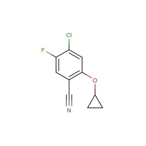 4-chloro-2-cyclopropoxy-5-fluorobenzonitrile