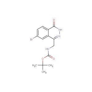 tert-butyl ((7-bromo-4-oxo-3,4-dihydrophthalazin-1-yl)methyl)carbamate