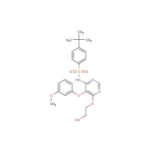4-(tert-butyl)-N-(6-(2-hydroxyethoxy)-5-(3-methoxyphenoxy)pyrimidin-4-yl)benzenesulfonamide