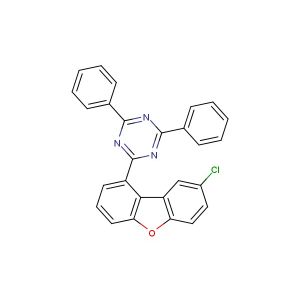 2-(8-chloro-1-dibenzofuranyl)-4,6-diphenyl-1,3,5-Triazine