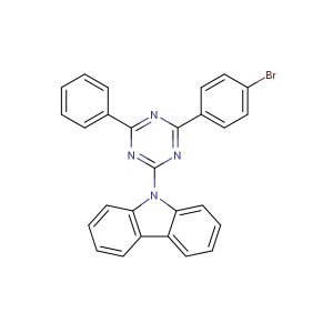 9-[4-(4-bromophenyl)-6-phenyl-1,3,5-triazin-2-yl]-9H-Carbazole