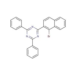 2-(1-bromonaphthalen-2-yl)-4,6-diphenyl-1,3,5-triazine