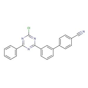 3'-(4-chloro-6-phenyl-1,3,5-triazin-2-yl)-[1,1'-biphenyl]-4-carbonitrile
