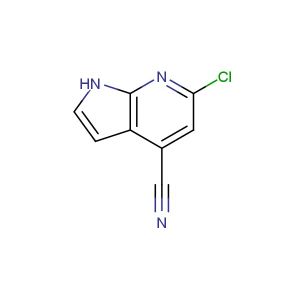 6-chloro-1H-pyrrolo[2,3-b]pyridine-4-carbonitrile