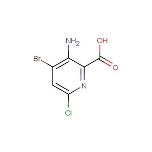 3-amino-4-bromo-6-chloropicolinic acid